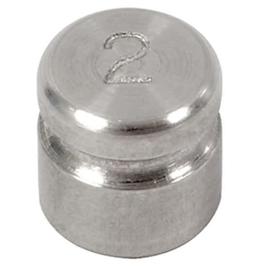 Poids de test 2 g Troemner 1332 pour calibrer vos balances de laboratoire