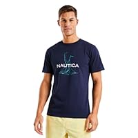 Nautica Men's Archie T-Shirt, Dark Navy, XX-Large