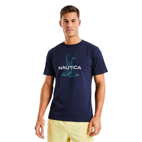 Nautica Men's Archie T-Shirt, Dark Navy, XX-Large