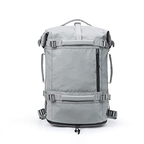 Plecak turystyczny Outdoor Gym Plecak dla mężczyzn Torba fitness Przechowywanie butów Bagaż podróżny Plecak Sports Sac De Sporttas Mochila Deportiva (kolor: ciemnoszary)