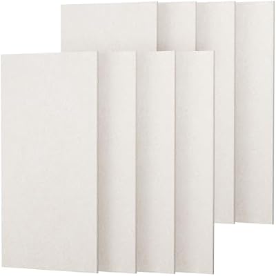 TONOR Large Acoustic Panels Self-Adhesive, 8PCS 44.1" x 21.7" Sound Absorbing Panel, Acoustic Wall Panels for Interior Wall Decor and Recording Studio Acoustical Treatments, Living Room, Oatmeal