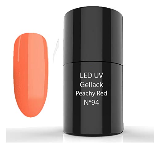LED UV gellack, Hybrid Polish, 94 Peachy Red - Esmaltes