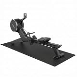 HAPBEAR Exercise Equipment Mat, Under Treadmill, Elliptical, Peloton Bike Mat for Hardwood Floors Carpet Protection - High Density Weight Bench Pad Fitness Gym Equipment Pad