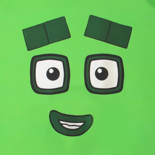 Image of Boys Girls Numbers Long Shirts and Pants Sets Cartoon Little Kids Casual Daily Homewear for 3-10 Years (Green, 130)