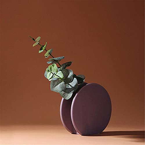 Vaas voor bloemen, huishoudelijke vazen, creatieve uitdrukking kunst decoratie, woonkamer kantoor Desktop plant container bloem - Afbeelding 4