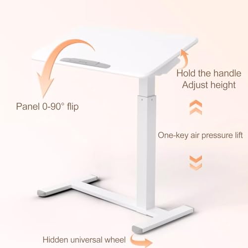 Mesa auxiliar ajustable en forma de C para sofá y dormitorio 4