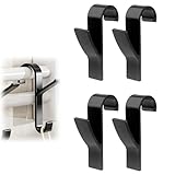 【Einfach Zu Bedienen】Hängen Sie die Handtuchhaken einfach und flexibel an Ihren Heizkörper, um Platz zu sparen und Ordnung im Bad zu schaffen. Das Deep-Hook-Design verhindert, dass Handtücher oder Kleidung herunterfallen.