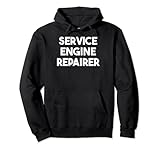Service-Motorreparaturer Pullover Hoodie