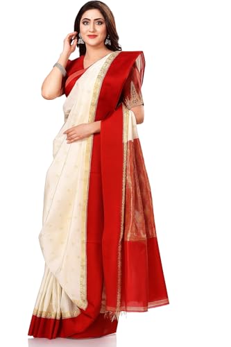 Celebrate Bengali New Year 2023 with These Festive Activities 6 Women's Glory Womens Kanjivaram Banarasi Silk Saree Blend Woven Z...