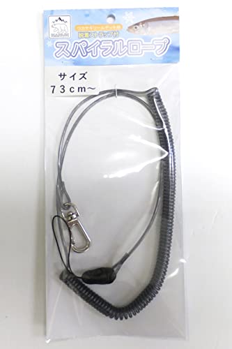 Nanuk Wakasagi Reel Deck Spiral Rope (Semi-Long, 28.7 inches (73 cm))