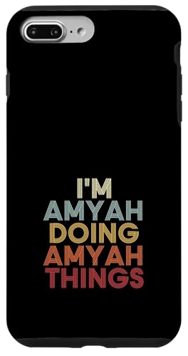 Amyah Name Amyah Personalized Name First Given �X�}�z�P�[�X iPhone 7 Plus/8 Plus �p