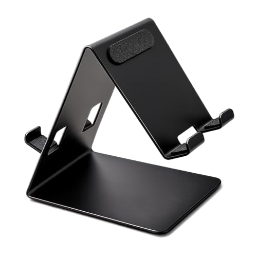 Image of Mobile Stand for Table | Dual Sided Mobile Holder | Stand Desktop Universal Metal Mobile Holder (Metal Phone Holder)