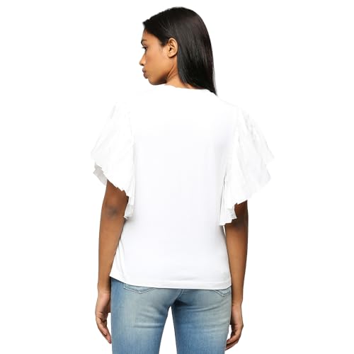 Image of Pepe Jeans Women's Cotton Regular Fit T-Shirt