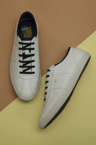 Image of ID White Man Leather Casual Shoe