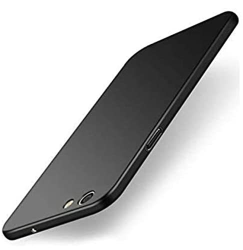 Image of Mobile Back Cover Case for Vivo Y55 (Silicone Case|CameraProtection|Black SC1510)