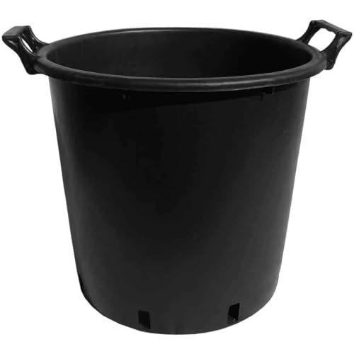 35 Litre Plastic Plant Pots (Heavy Duty with handles) Pack of 5 (a415)