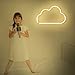 Cloud Lights,Neon Sign, Neon Lights for Wall Decor,USB or Battery LED Signs for Bedroom, Decorative Neon Light Sign for Christmas,Birthday Party, Living Room, Girls,Kids Room decor (Warm White)