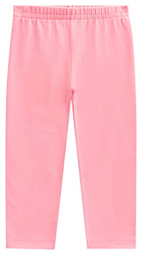 Conjunto Blusão e Calça Legging, Brandili, Meninas, Branco/Rosa, 2