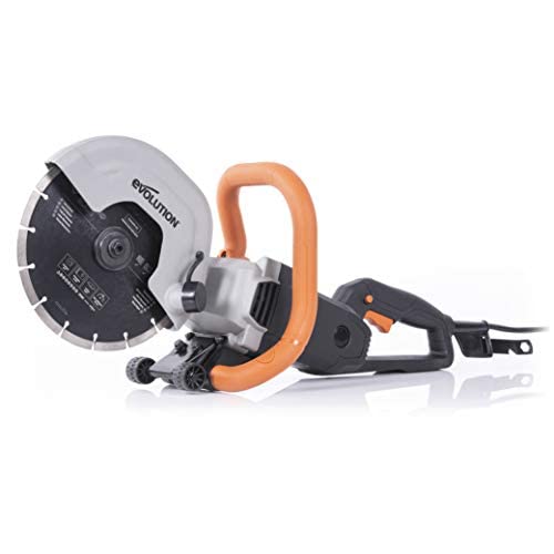Evolution R230Dct - 9 In Concrete Saw, Additional Multi Purpose Diamond Blade #TOP23