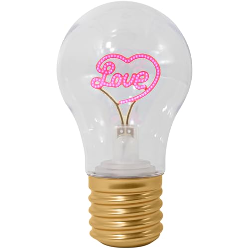 Image of Love Cordless Moon Light Bulb,USB Rechargeable LED Table Lightbulb,Romantic Little Night Light Lamp for Valentine Home Decor Party Activityome Decoration Lamp