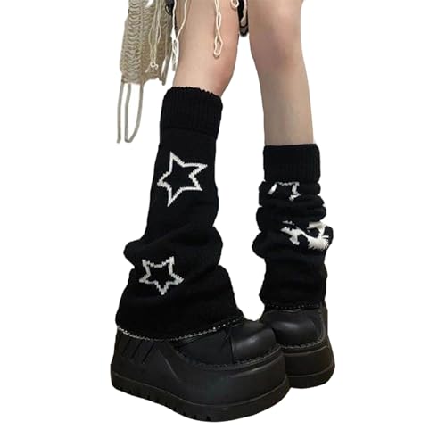 Leg Warmers for Women Winter Leg Warmers Y2k Cute Knit Long Socks for Girls2