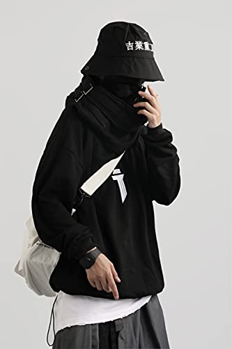 Niepce Inc Japanese Streetwear Men's Techwear Hoodie3