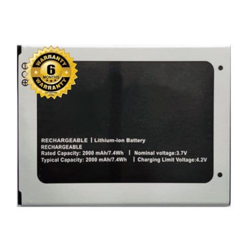 Image of THE BATTERY STORE Original Battery for Micromax Bharat 4 D /Q4002 Battery with 3 Month Warranty and High Capacity Battery Backup Carefully Check Your Phone Model and Purchase (for Q4002)