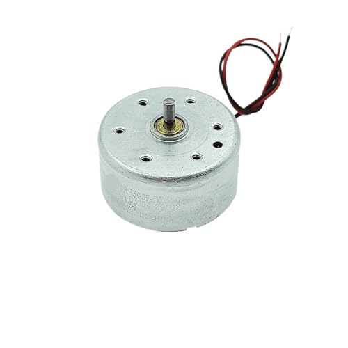 Mini moteur électrique 24mm DC 1.5V-6V 300FZ-12350 à broche ronde 7500 tr/min
