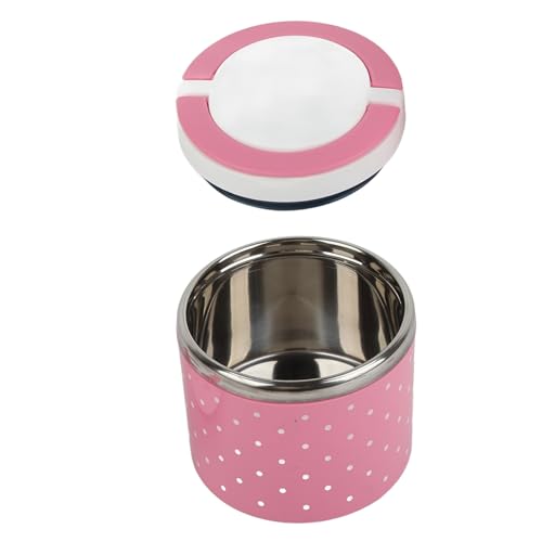 HAOHIZE Tarro Térmico para Alimentos para Comida Caliente, Tarro Térmico de Acero Inoxidable de 630 Ml para Frío Caliente, Termo Térmica de Aislamiento de 1 Capa Contenedor de