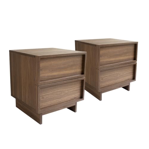 Box and beyond - Lot de 2 Tables de Chevet - 40 x...