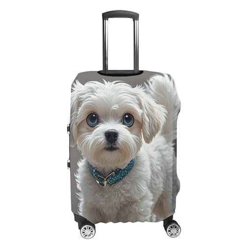 Travel Luggage Cover Suitcase Protector Cute Dog Elastic Washable Suitcase Cover Anti-scratch Spandex Baggage Covers Fits 18-32 Inch Luggage4