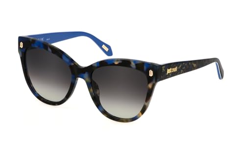 Lunettes de Soleil Just Cavalli SJC043 09UV AVANA MARRONE/BLU 55/18/140 Femme