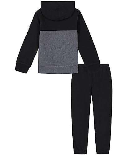 Image of Under Armour Boys' 2-Piece Hoodie Set, Pullover Sweatshirt and Fleece Pants