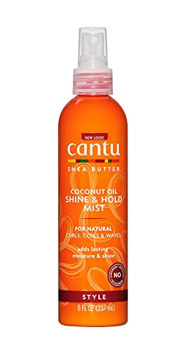 Cantu Coconut Oil Shine & Hold Mist, 8.4 Oz Pack Of 5