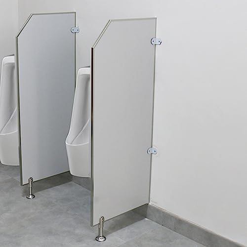Mampara de urinario para suelo en acero inoxidable para baños públicos 3