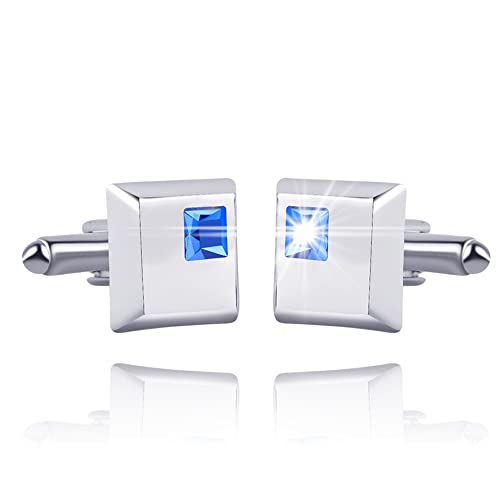 Gemelos de Moda Camisas de Hombre Gemelos de Diamantes con Personalidad Accesorios