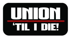 3pcs Union  Til I Die Frac Fracking Funny Hard Hat Helmet Vinyl Decal Sticker