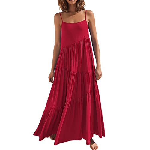 Robe de plage à bretelles fluide et longue pour vos journées ensoleillées d'été