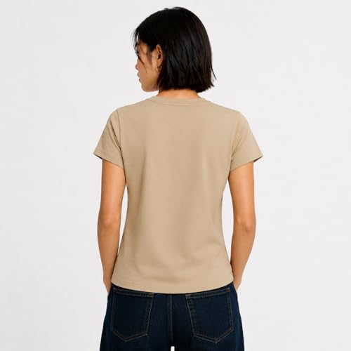 Image of London Hills tops for woman | tshirt for woman | t shirt for womans| tops for women western | western tops for woman's | women t shirt | women tees | gym tshirt for women workout | t shirts Round Neck