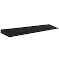 Cashoner 1.8 Inch Rise Solid Rubber Threshold Ramp 9.8 Inch Wide Non-Skid Wheelchair Ramp 1500 lbs Weight Capacity for Bathroom Doorways Steps Stairs Mobility Scooters for Home