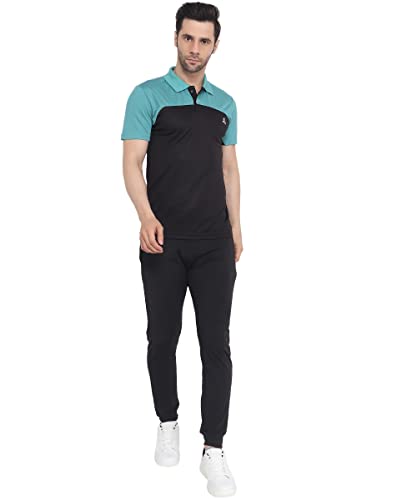 Image of Mens Polo Tshirt for Gym | Dual Tone Colour | Polyster Blended