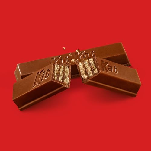 Image of KIT KAT Milk Chocolate Wafer Snack Size, Easter Candy Jumbo Bag, 20.1 oz (Pack of 2)