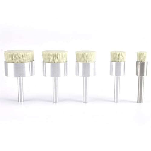 POP 320Grit Diamond Abrasive Nylon End Brush - Industrial Rotary Tool for Metal Smoothing(27mm 320Grit)