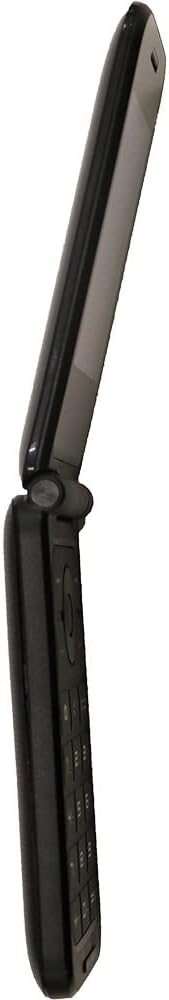 ZTE Cymbal U Link II Z2335CA Flip Phone, open, left side view