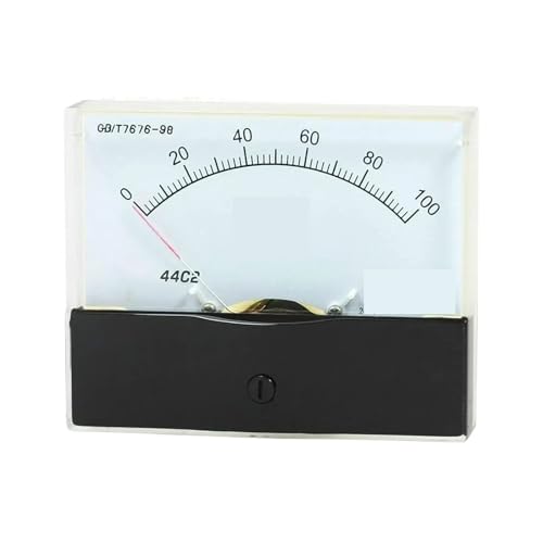 Ampèremètre analogique 0-100uA DC 44C2-A jauge de tableau à aiguille