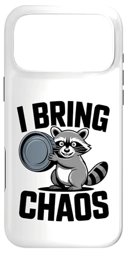 I Bring Chaos Raccoon �ʔ��������烆�[���A �X�}�z�P�[�X iPhone 17 Pro Max �p