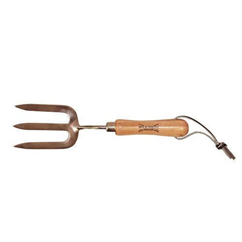 Wilkinson Sword - Horca de Jardín de Cuero (Talla Única) (Plateado)