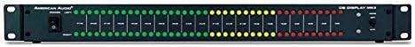 American Audio MKII DB Sound Volume LED Display Monitor Device for Amp Rack