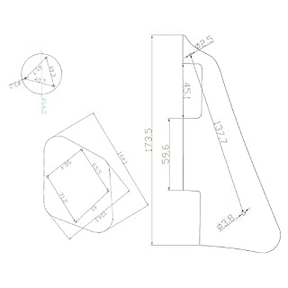 Dopro Black Pearl LP Pickguard et plaque arrière pour Gibson Les Paul - Les Beatles, Paul McCartney, John Lennon, RIngo Starr, George Harrison Dopro Black Pearl LP Pickguard et plaque arrière pour Gibson Les Paul – Image 3