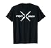 Cuchillo de navaja de combate sucio Camiseta